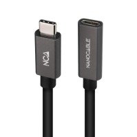 Nanocable Cable USB 32 Gen2 USB C M H 05 M Negro