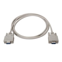 Aisens Cable Serie RS232 DB9 M DB9 H Beige 18M