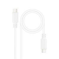 Nanocable Cable USB20 3A USB C M M 15 Blanco