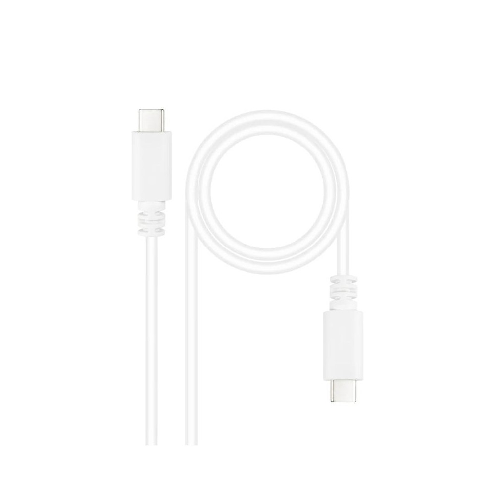 Nanocable Cable USB20 3A USB C M M 15 Blanco