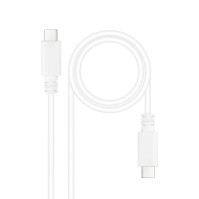 Nanocable Cable USB20 3A USB C M M 1 M Blanco