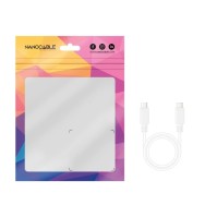 Nanocable Cable USB20 3A USB C M M 1 M Blanco