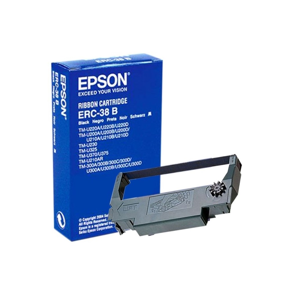 Epson Cinta ERC 38B Negro TMU200 U300