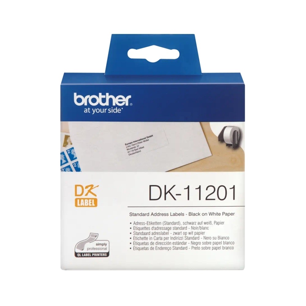 Brother Etiquetas DK11201 Direccion 29x90mm QL550