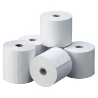 Rollo Papel Termico 80X80X12 MM Pack 6 Uds sin BPA