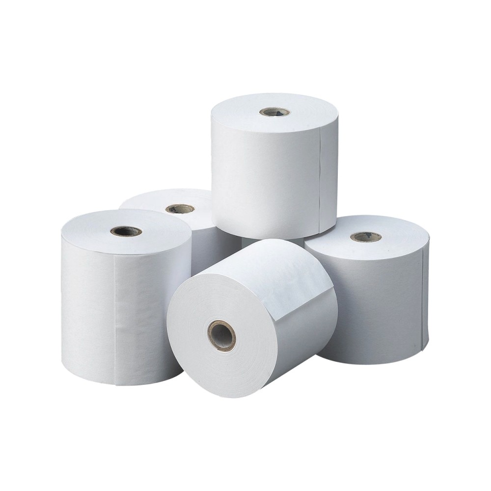 Rollo Papel Termico 80X80X12 MM Pack 6 Uds sin BPA