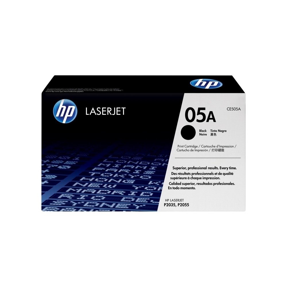 HP Toner CE505A Negro