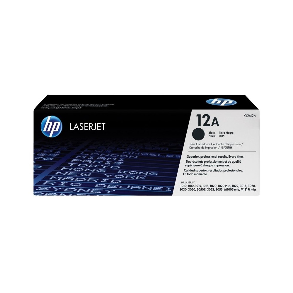 HP Toner 12A Negro