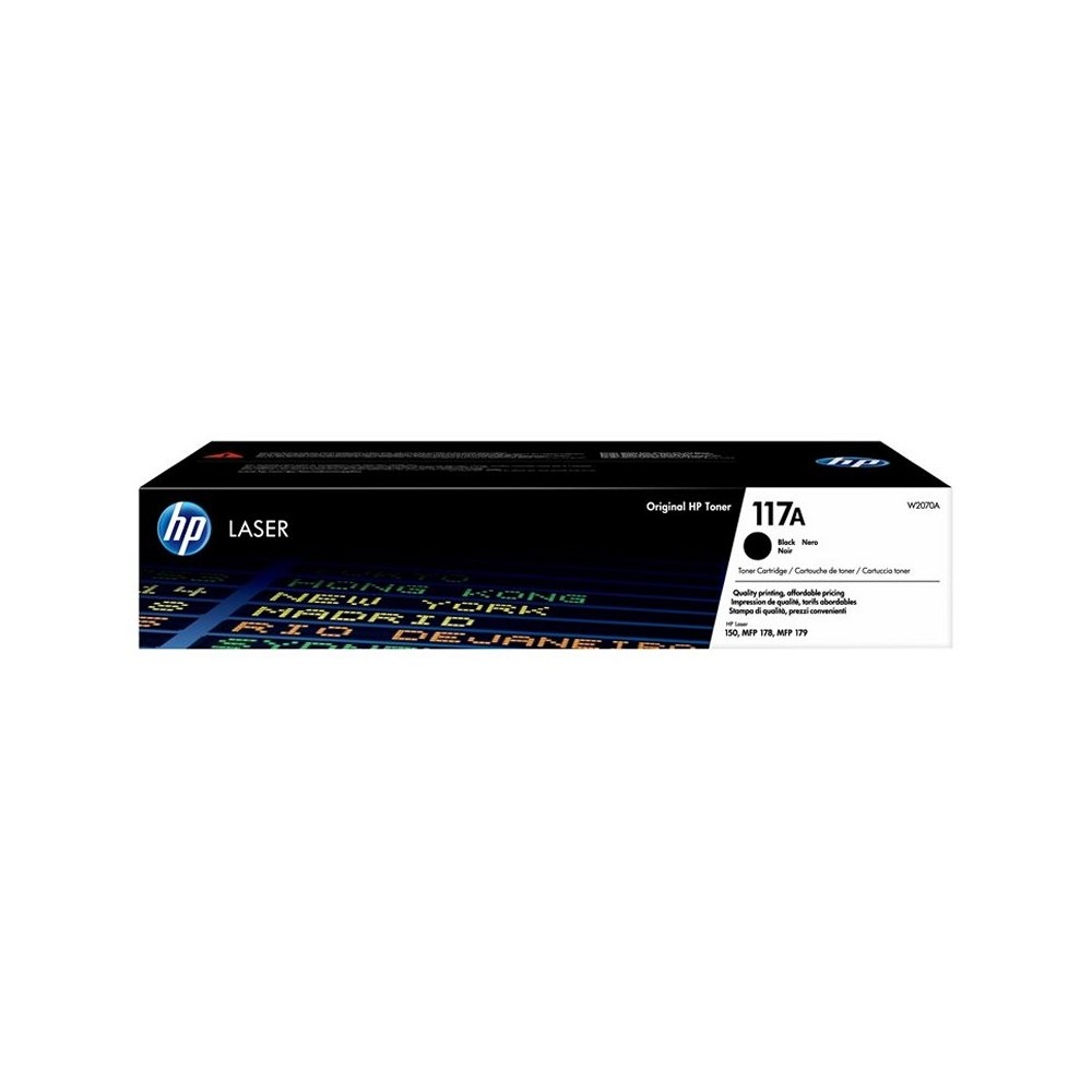 HP Toner 117A Negro