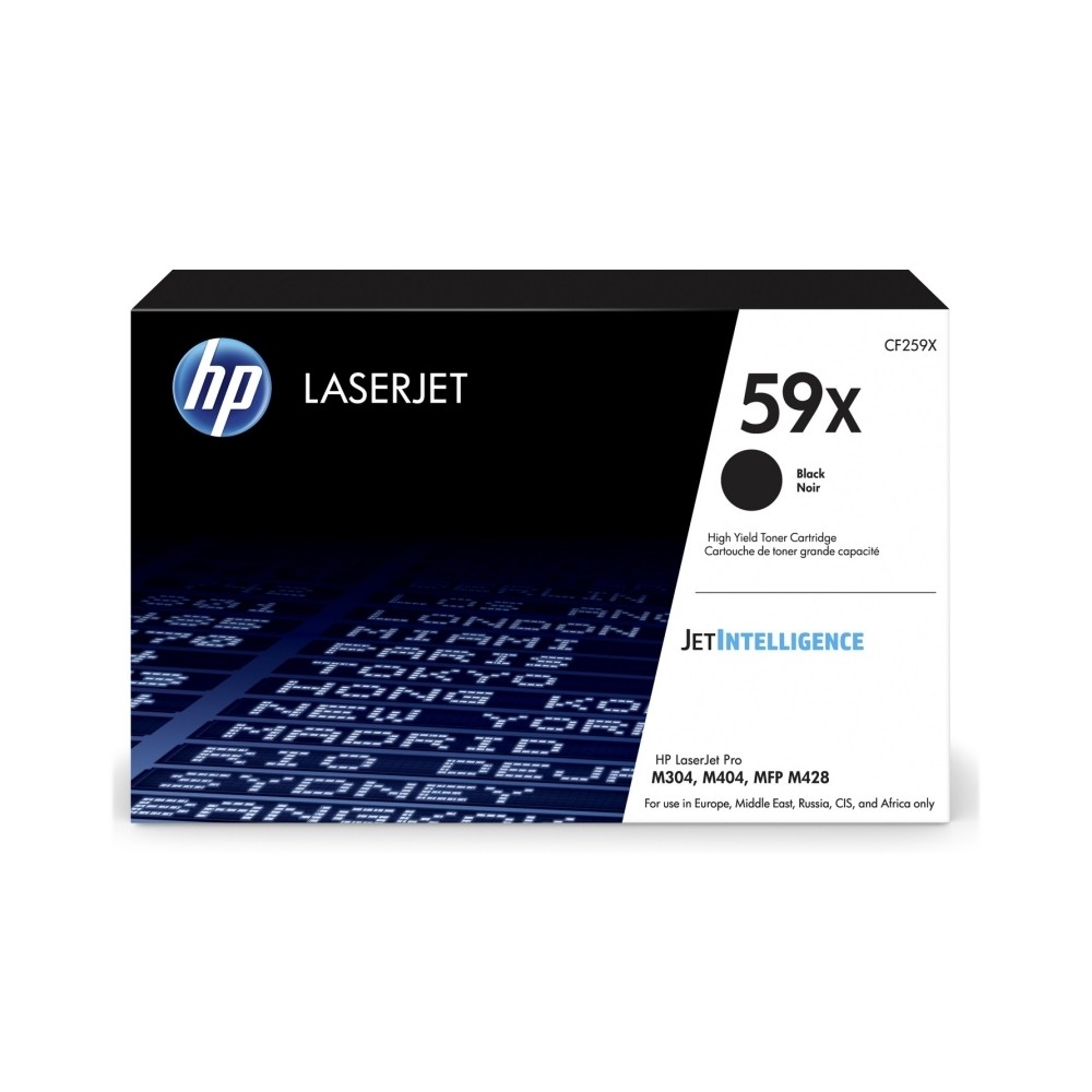 HP Toner 59X Negro