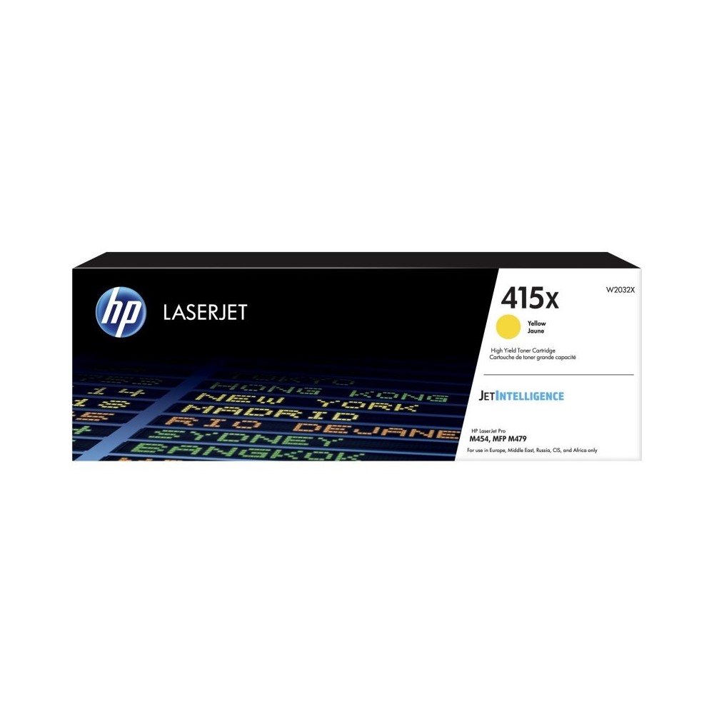 HP Toner 415X Amarillo