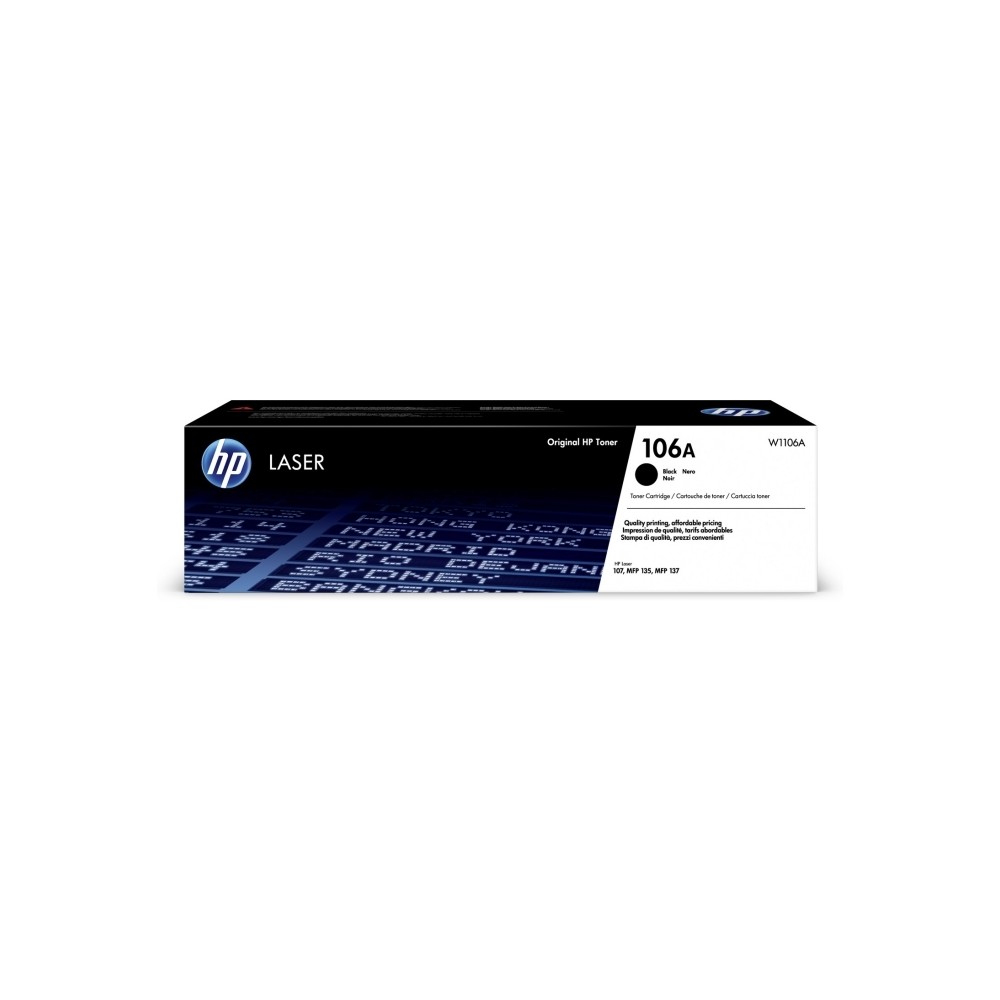 HP Toner 106A Negro