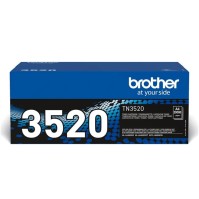 Brother Toner TN3520 Negro