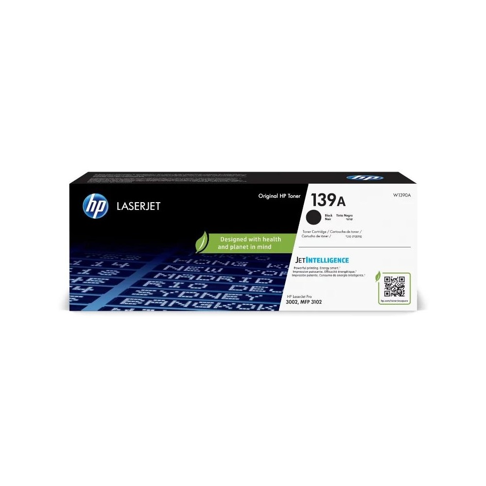 HP Toner 139 Negro