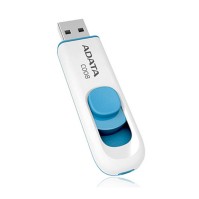 ADATA Lapiz Usb C008 64GB USB 20 Blanco Azul