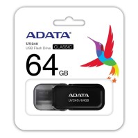 ADATA Lapiz Usb UV240 64GB USB 20 Negro