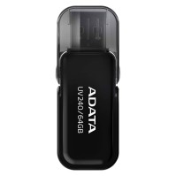 ADATA Lapiz Usb UV240 64GB USB 20 Negro