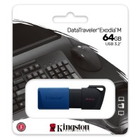 Kingston DataTraveler DTXM 64GB USB 32 Gen1 Azul