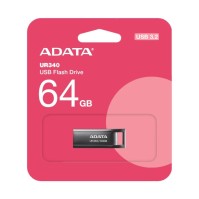 ADATA Lapiz USB UR340 64GB USB 32 Metal Black