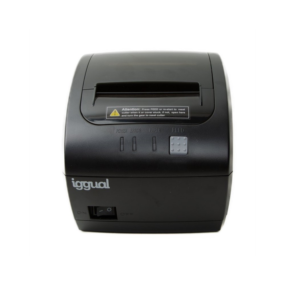 iggual Impresora termica TP7001 USBRJ45 negro