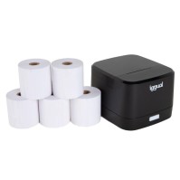 iggual Kit impresora termica TP EASY 58 5 rollos