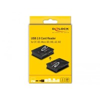 Delock Lector de tarjetas USB 20 Compact Flash 