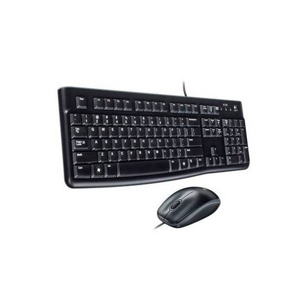 Logitech MK120 Teclado Raton optico 1000dpi USB