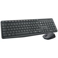 Logitech MK235 Teclado y raton Inalambrico Gris