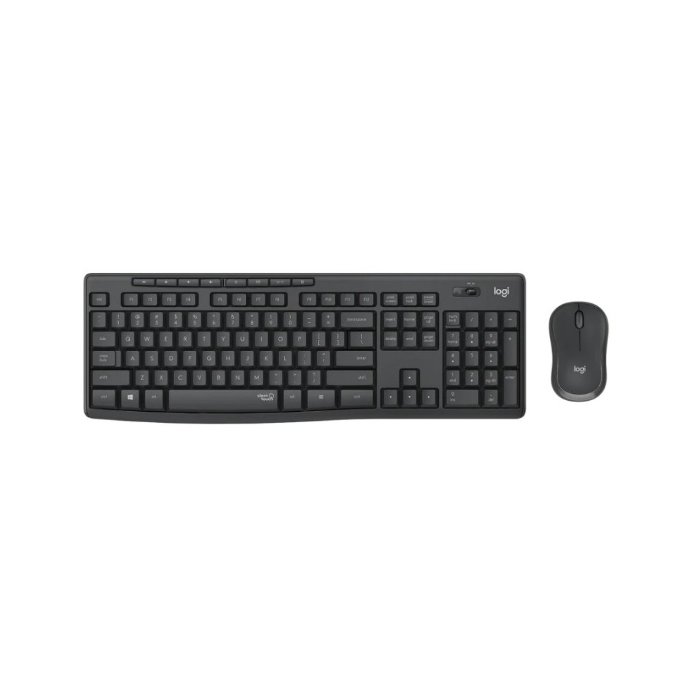 Logitech MK295 Teclado y raton inalambrico Negro