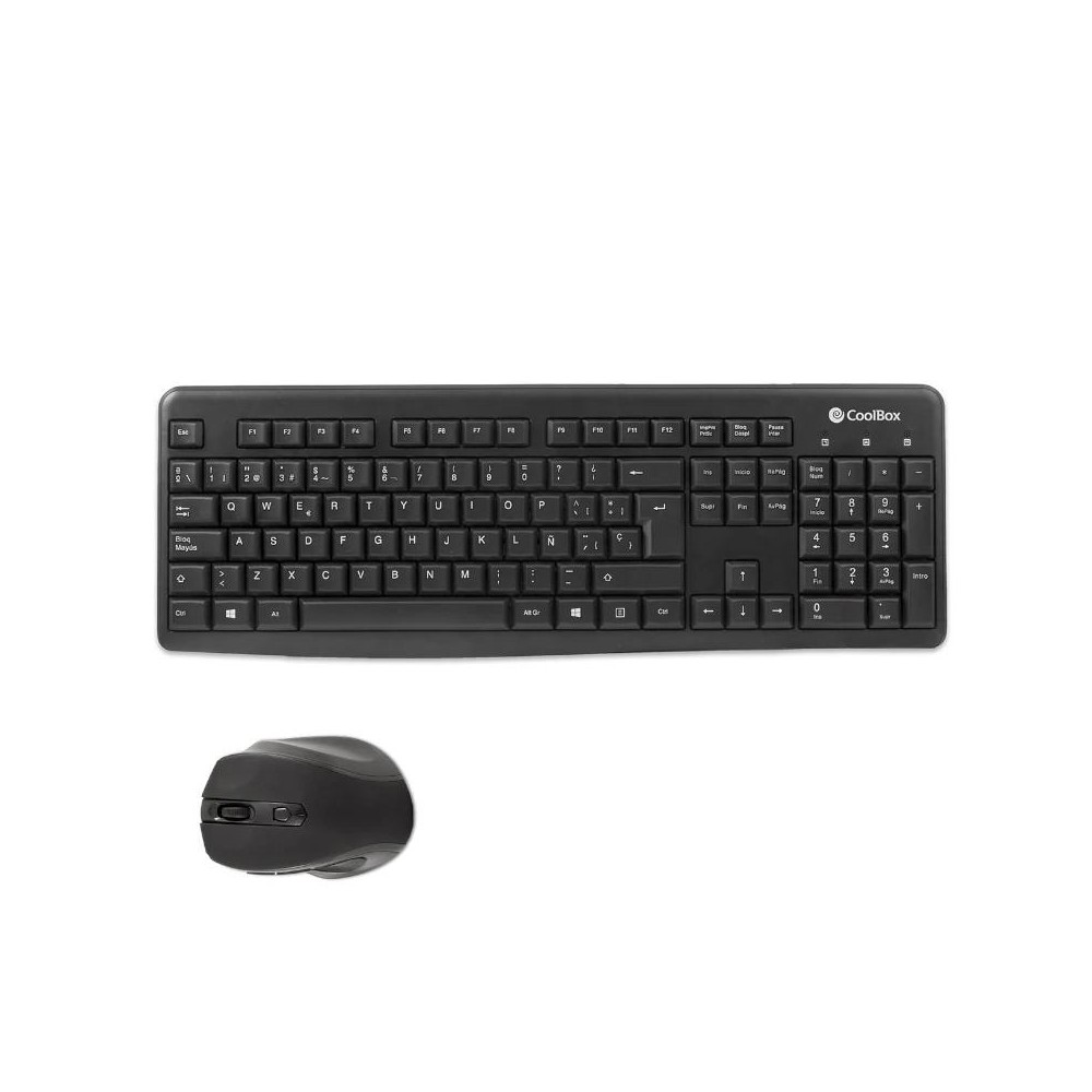 Coolbox Kit Teclado Raton Inalambrico