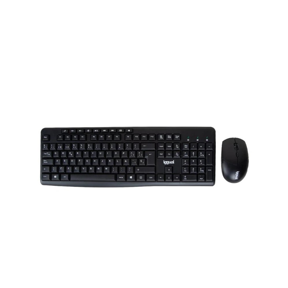 iggual Kit teclado raton inalambrico WMK BASIC