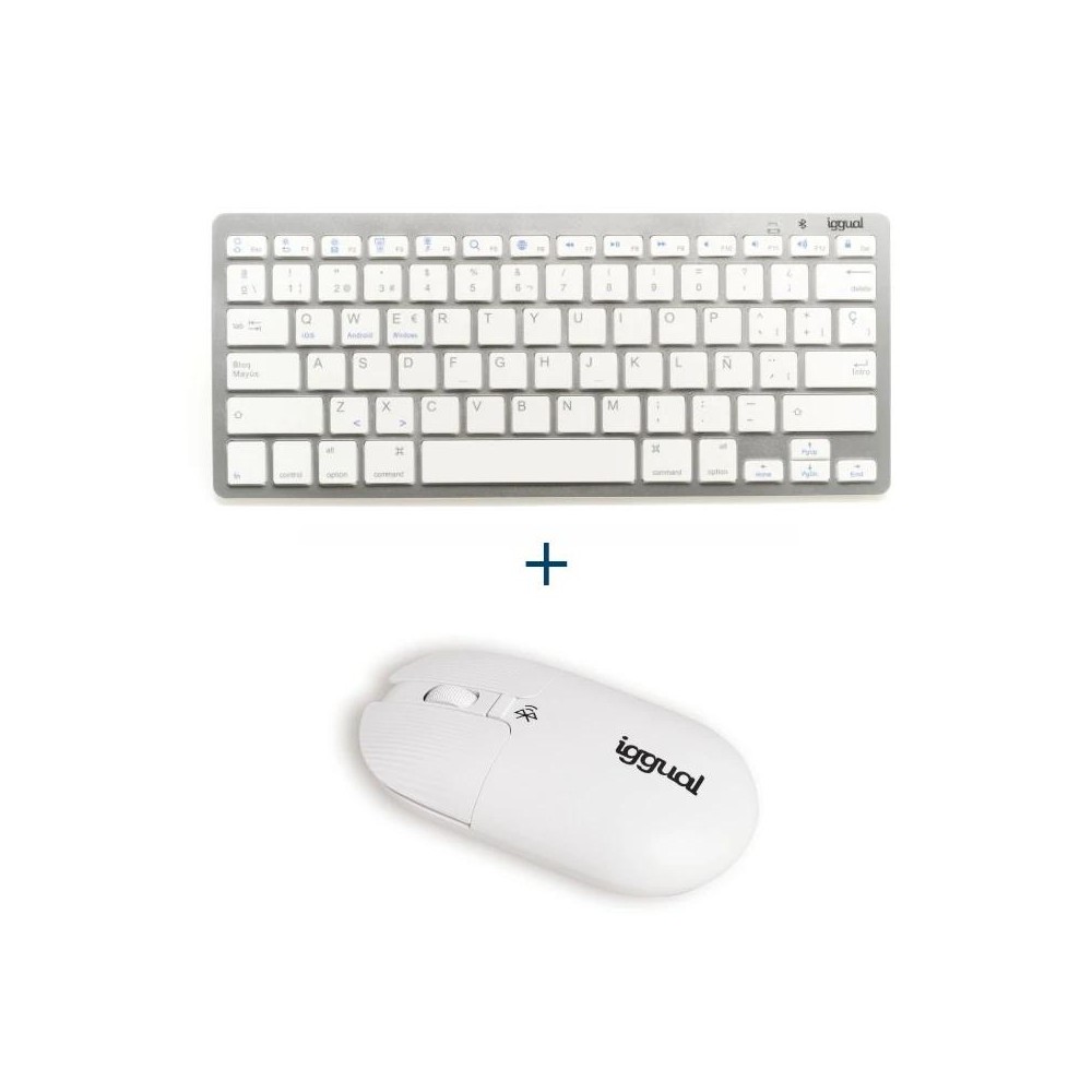 iggual Kit bundle teclado raton YANG Bluetooth