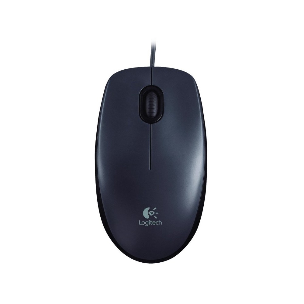 Logitech M90 raton optico 1000dpi USB negro