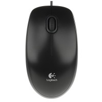 Logitech B100 Raton Negro OEM