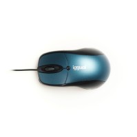 iggual Raton optico COM ERGONOMIC XL 800DPI azul