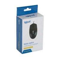 iggual Raton optico COM BASIC3 800DPI negro