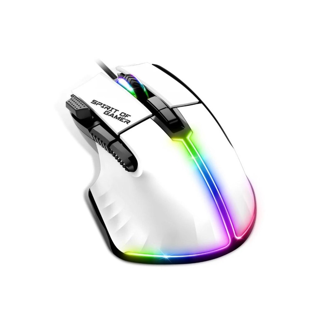 Spirit of Gamer Raton Souris Pro M5 Blanco