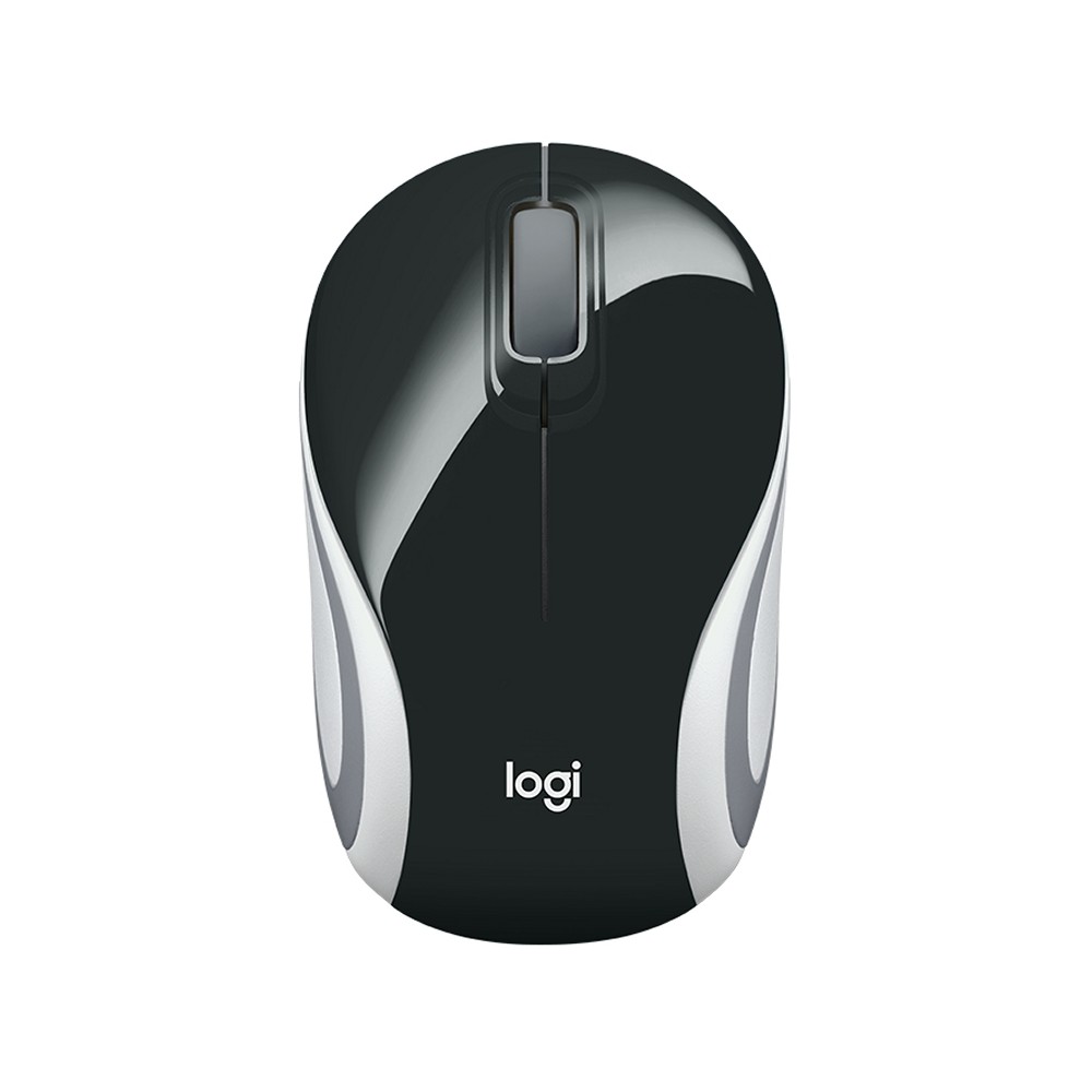 Logitech Raton Mini M187 Inalambrico Negro