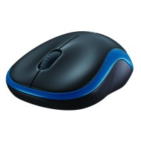 Logitech Raton Inalambrico M185 Azul