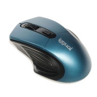 iggual Raton inalambrico ERGONOMIC L 1600DPI azul