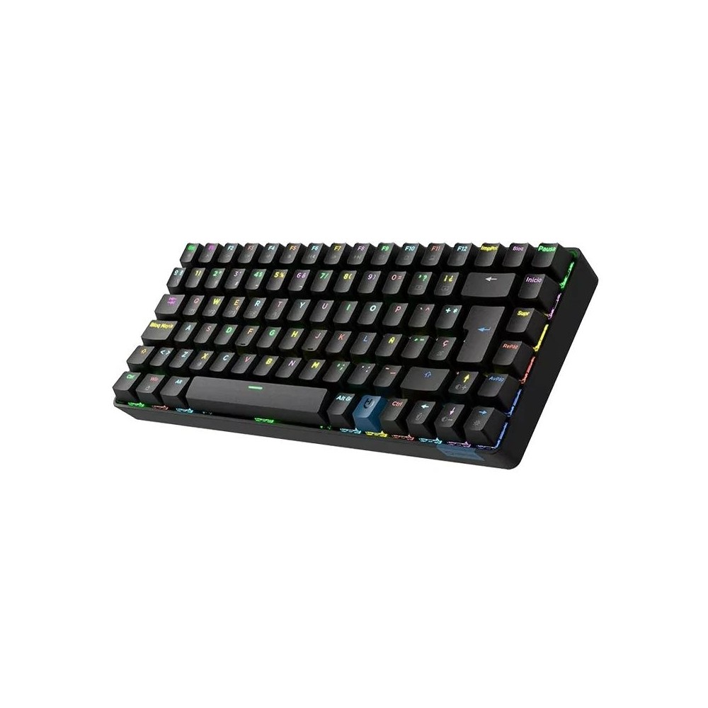 Hiditec teclado Gaming GM1K Switches red