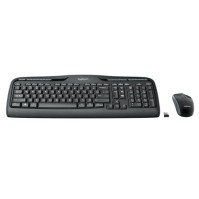 Logitech Teclado Raton MK330 USB Negro