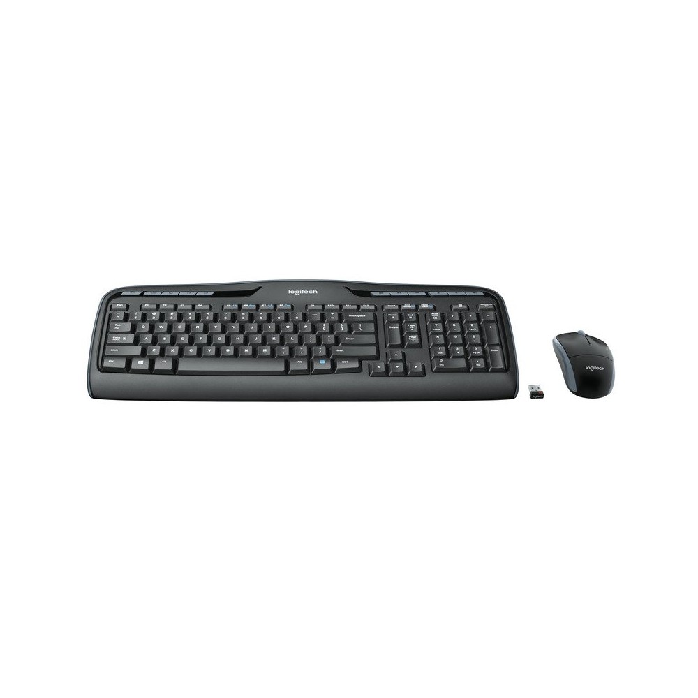 Logitech Teclado Raton MK330 USB Negro