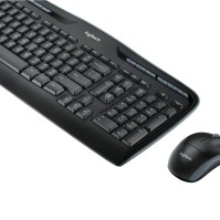 Logitech Teclado Raton MK330 USB Negro