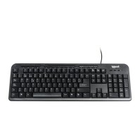 iggual Teclado multimedia CK BASIC 120T negro