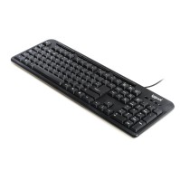 iggual Teclado multimedia CK BASIC 120T negro