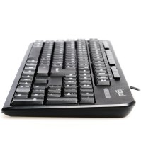 iggual Teclado multimedia CK BASIC 120T negro