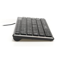 iggual Teclado USB compacto TKL Slim TKL USB negro