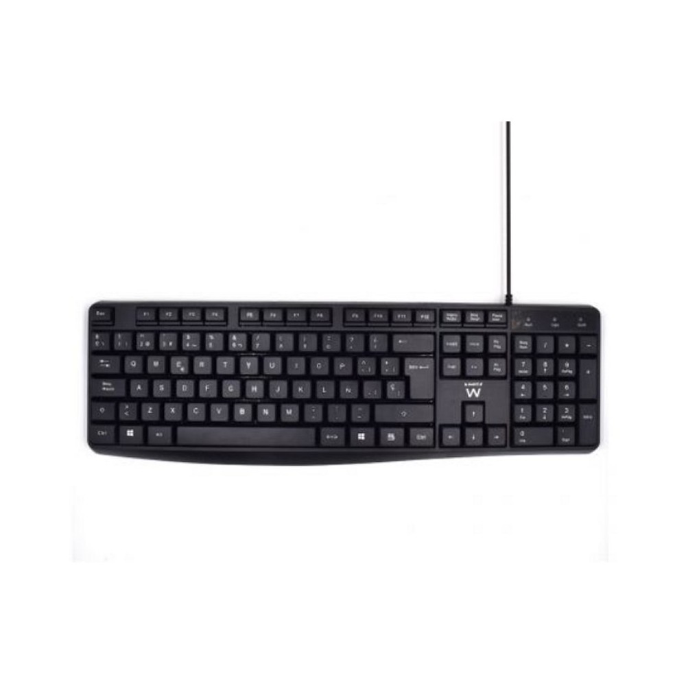 Ewent EW3001 teclado escritura silenciosa USB