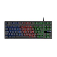 MARS GAMING Teclado MK02 H MECHANICAL RED Black